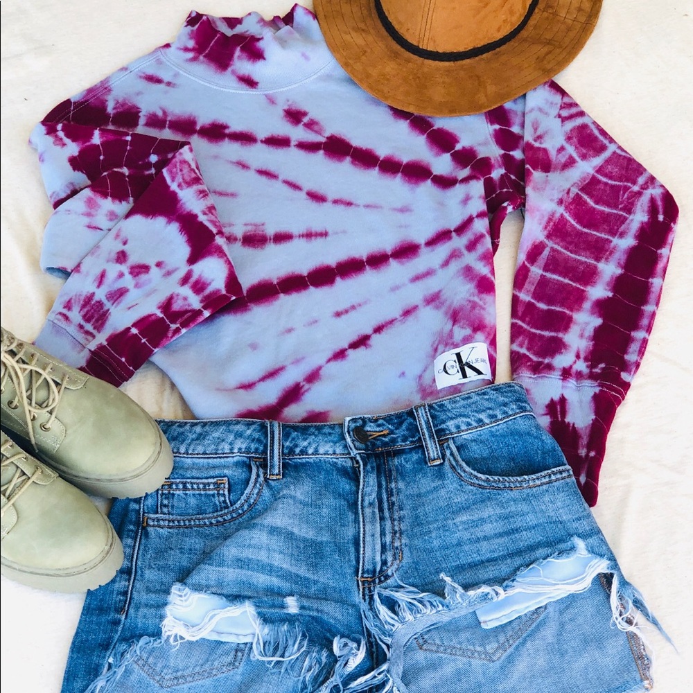Calvin Klein Tie Die Sweatshirt XL